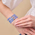 Sapphire | .925 Sterling Silver | Mermaid Glass Bead Bracelet